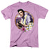 ELVIS PRESLEY/LUAU KING - S/S ADULT 18/1 - LAVENDER