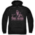 ELVIS PRESLEY/THE KING - ADULT PULLOVER HOODIE - BLACK