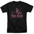ELVIS PRESLEY/THE KING - S/S ADULT 18/1 - BLACK