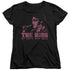 ELVIS PRESLEY/THE KING - S/S WOMENS TEE - BLACK