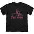 ELVIS PRESLEY/THE KING - S/S YOUTH 18/1 - BLACK