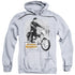 ELVIS PRESLEY/ROUSTABOUT POSTER - ADULT PULLOVER HOODIE - ATHLETIC HEATHER