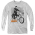 ELVIS PRESLEY/ROUSTABOUT POSTER - YOUTH LONG SLEEVE TEE - ATHLETIC HEATHER