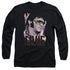 ELVIS PRESLEY/70S STAR - L/S ADULT 18/1 - BLACK