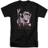 ELVIS PRESLEY/70S STAR - S/S ADULT TALL 18/1 - BLACK