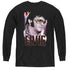 ELVIS PRESLEY/70S STAR - YOUTH LONG SLEEVE TEE - BLACK