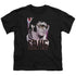 ELVIS PRESLEY/70S STAR - S/S YOUTH 18/1 - BLACK