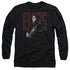 ELVIS PRESLEY/RED GUITARMAN - L/S ADULT 18/1 - BLACK