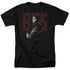 ELVIS PRESLEY/RED GUITARMAN - S/S ADULT 18/1 - BLACK
