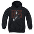 ELVIS PRESLEY/RED GUITARMAN - YOUTH PULLOVER HOODIE - BLACK