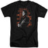 ELVIS PRESLEY/1968 - S/S ADULT TALL 18/1 - BLACK