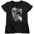ELVIS PRESLEY/INTERNATIONAL HOTEL - S/S WOMENS TEE - BLACK