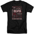 ELVIS PRESLEY/WHOLE LOTTA TYPE - S/S ADULT TALL 18/1 - BLACK