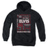 ELVIS PRESLEY/WHOLE LOTTA TYPE - YOUTH PULLOVER HOODIE - BLACK