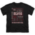 ELVIS PRESLEY/WHOLE LOTTA TYPE - S/S YOUTH 18/1 - BLACK