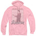 ELVIS PRESLEY/CELL BLOCK ROCK - ADULT PULLOVER HOODIE - PINK