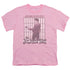 ELVIS PRESLEY/CELL BLOCK ROCK - S/S YOUTH 18/1 - PINK
