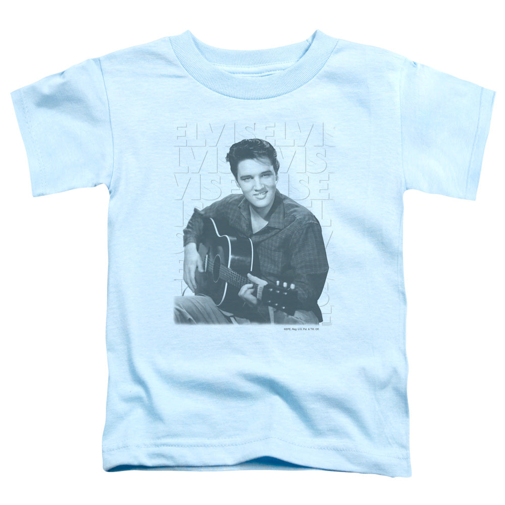 ELVIS PRESLEY/REPEAT - S/S TODDLER TEE - LIGHT BLUE