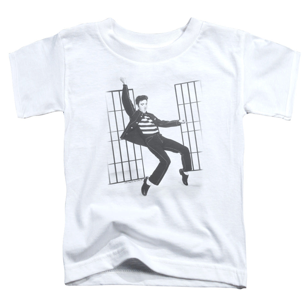ELVIS PRESLEY/JAILHOUSE ROCK - S/S TODDLER TEE - WHITE