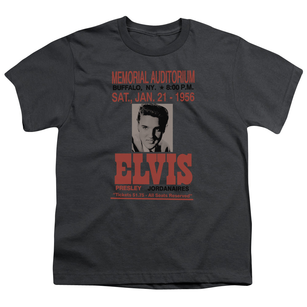 ELVIS PRESLEY/BUFFALO 1956 - S/S YOUTH 18/1 - CHARCOAL