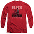 ELVIS PRESLEY/RETURN OF THE KING - L/S ADULT 18/1 - RED