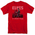 ELVIS PRESLEY/RETURN OF THE KING - S/S ADULT 18/1  -  RED