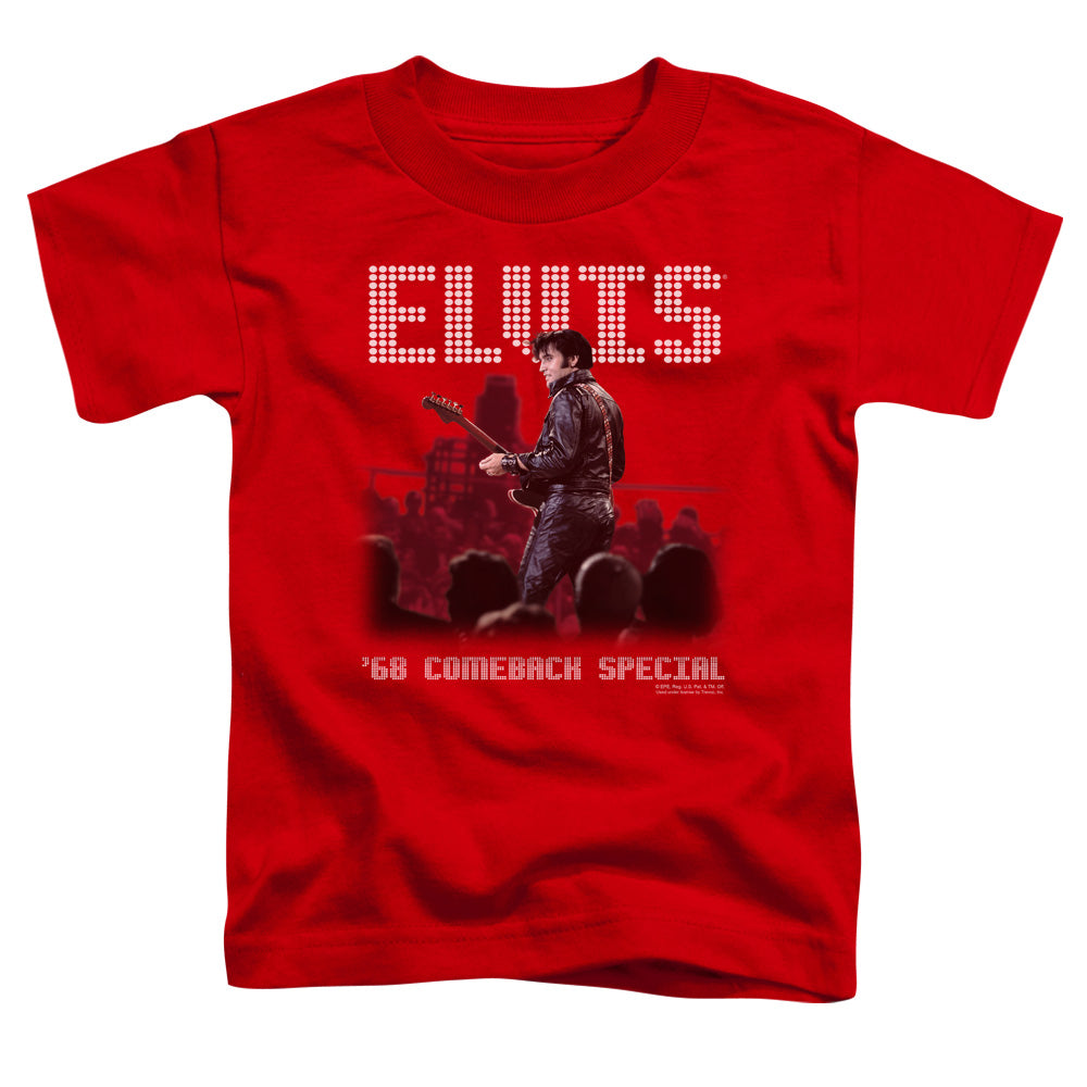 ELVIS PRESLEY/RETURN OF THE KING - S/S TODDLER TEE - RED
