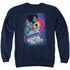 ELVIS PRESLEY/ON TOUR POSTER - ADULT CREWNECK SWEATSHIRT - NAVY