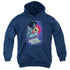 ELVIS PRESLEY/ON TOUR POSTER - YOUTH PULLOVER HOODIE - NAVY