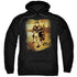 ELVIS PRESLEY/HIT THE ROAD - ADULT PULLOVER HOODIE - BLACK