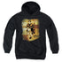 ELVIS PRESLEY/HIT THE ROAD - YOUTH PULLOVER HOODIE - BLACK