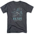 ELVIS PRESLEY/68 LEATHER - S/S ADULT 18/1 - CHARCOAL