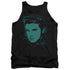 ELVIS PRESLEY/YOUNG DOTS - ADULT TANK - BLACK
