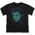 ELVIS PRESLEY/YOUNG DOTS - S/S YOUTH 18/1 - BLACK