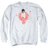 ELVIS PRESLEY/RED PHEONIX - ADULT CREWNECK SWEATSHIRT - WHITE