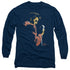 ELVIS PRESLEY/EARLY ELVIS -  L/S ADULT 18/1  - NAVY