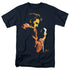 ELVIS PRESLEY/EARLY ELVIS - S/S ADULT 18/1 - NAVY