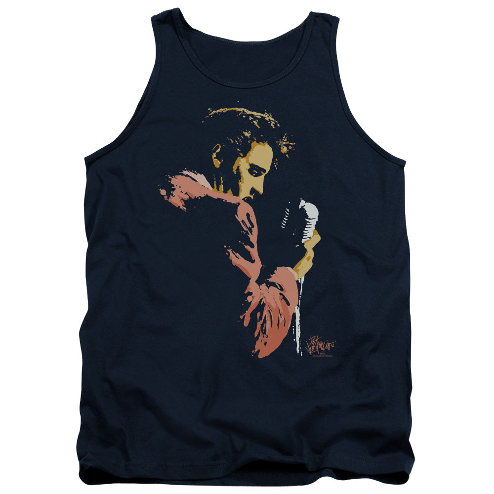 ELVIS PRESLEY/EARLY ELVIS - ADULT TANK - NAVY