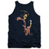 ELVIS PRESLEY/EARLY ELVIS - ADULT TANK - NAVY