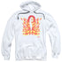 ELVIS PRESLEY/HIS LATEST FLAME - ADULT PULLOVER HOODIE - WHITE