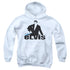 ELVIS PRESLEY/BLUE SUEDE - YOUTH PULLOVER HOODIE - WHITE
