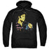 ELVIS PRESLEY/NEON ELVIS - ADULT PULLOVER HOODIE - BLACK