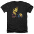 ELVIS PRESLEY/NEON ELVIS - ADULT HEATHER - BLACK