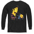 ELVIS PRESLEY/NEON ELVIS - YOUTH LONG SLEEVE TEE - BLACK