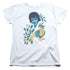 ELVIS PRESLEY/PEACOCK - S/S WOMENS TEE - WHITE