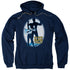ELVIS PRESLEY/HANDS UP - ADULT PULLOVER HOODIE - NAVY