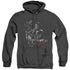 ELVIS PRESLEY/SHOW STOPPER - ADULT HEATHER HOODIE - BLACK