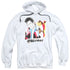ELVIS PRESLEY/SPEEDWAY - ADULT PULLOVER HOODIE - WHITE