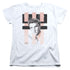 ELVIS PRESLEY/RETRO - S/S WOMENS TEE - WHITE
