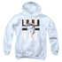 ELVIS PRESLEY/RETRO - YOUTH PULLOVER HOODIE - WHITE